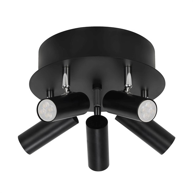 Taklampa 5xMini GU10